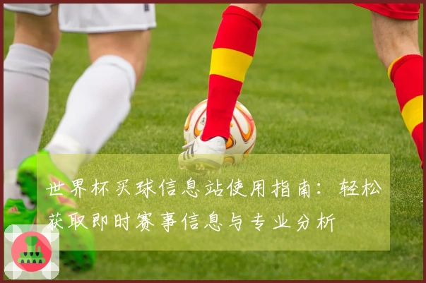 世界杯买球信息站使用指南：轻松获取即时赛事信息与专业分析