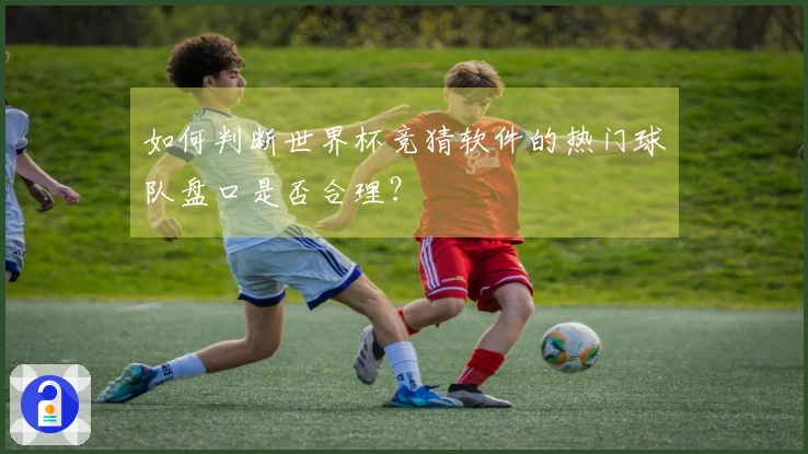 如何判断世界杯竞猜软件的热门球队盘口是否合理？