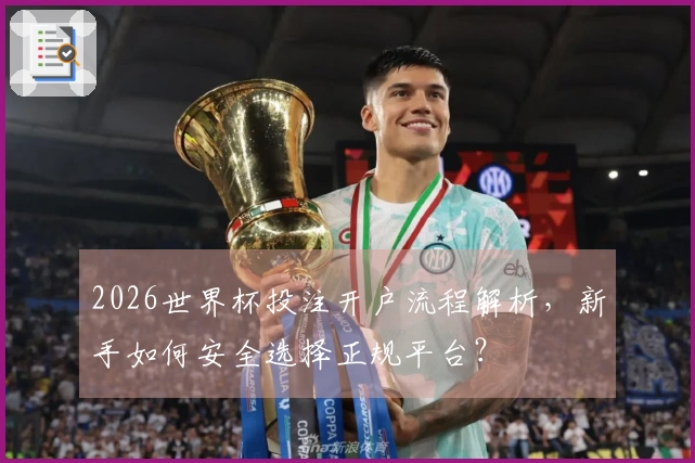 2026世界杯投注开户流程解析，新手如何安全选择正规平台？